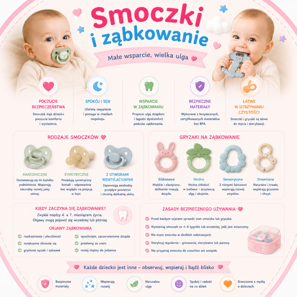 Smoczki i ząbkowanie